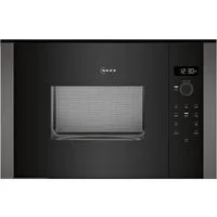 NEFF Einbau-Mikrowelle HLAWD23G0, Mikrowelle, 20 l, Seitliche Drehtür für Hocheinbau & schnelle Easy Clean-Reinigung