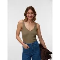 Vero Moda Stricktop VMGLORY SL RIB TOP Viskosemischung