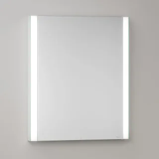 KEUCO Royal Atlas LED Spiegelschrank 60 x 71 x 11,5 cm mit 1 Tür, Anschlag links, Unterputz 211201450068