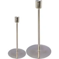 OTTO home Kerzenhalter Stabkerzenhalter Freya (Set, 2 St), aus Metall, im minimalistischen Stil