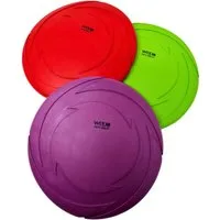 WEPO Outdoor-Spielzeug Frisbee - Wurfscheibe - Hundespielzeug - Werfen, Spielen & Trainieren, Naturkautschuk, Set (3-tlg) Ø 18cm