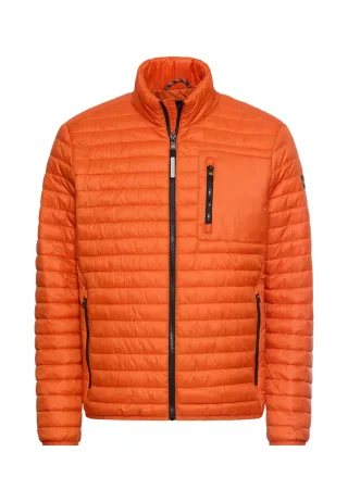 camel active - Blouson mit Stehkragen burned orange - Gr. - M