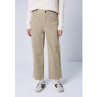 STREET ONE STUDIO Cordhose High Waist