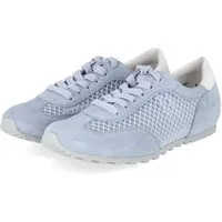 Paul Green Paul Green 5542-019 Damen Leder & Textil blue Schnürschuh