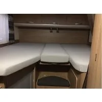 EXKLUSIV HEIMTEXTIL Spannbettlaken Frottee Spannbettlaken für Wohnmobile Heckbett 3-teilig, Frottee, Gummizug: Rundum, (3 Stück), mit Rundumgummizug