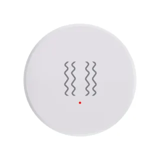 MOES Zigbee3.0 Tuya Smart Vibration Tilt Sensor Real-Time Monitoring XYZ Axis Detection Motion Shock Alarm for Door Wind