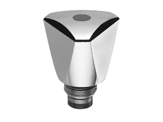 Schell Sanitär-Oberteil 3/8"chrom Kaltwasser mit RFV m.Dreikanthaubengriff 220320699