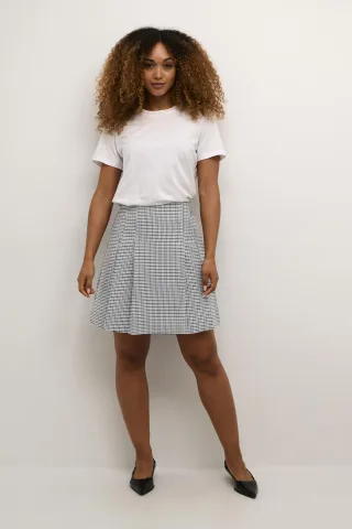 Rock A-shape Black/White Check black offwhite