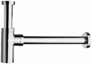 Design-Flaschensiphon chrom, rund DFSR
