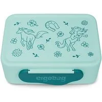ergobag Lunchbox ergobag Kunststoff Brotdose Pferde