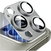 SmartUP Kameraschutzglas für iPhone 16 Pro / 16 Pro Max Titan Kameraglas Panzerglas Panzerfolie für iPhone 16 Pro / iPhone 16 Pro Max