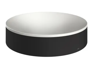 Hansgrohe Aufsatzwaschtisch AXOR Suite Basins&Bathtubs 400mm o.Hl.u.Ül weiss/mattschwarz, 42001670 42001670