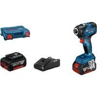 Akku-Schlagschrauber GDR 18V-200 Professional, 18Volt blau/schwarz, 2x Li-Ionen Akku 4,0Ah, L-Case