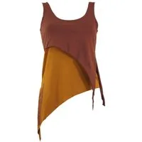 Guru-Shop T-Shirt Festival Elfen Top aus Bio-Baumwolle, Lagentop,.. Festival, Ethno Style, alternative Bekleidung