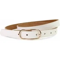 FRONHOFER Taillengürtel Damen Rindleder schmal (1-St) 2 cm, vergoldet, für Jeans