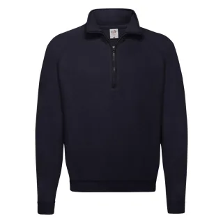 Fruit of the Loom - "Classic 80/20" Sweatshirt Reißverschluss für Herren (Marineblau)