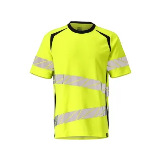 MASCOT Herren T-Shirt Hi-vis Gelb / Schwarzblau L - 19082-771-17010-LONE
