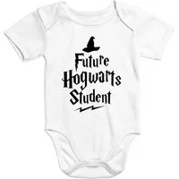 MoonWorks Body Kurzarm Baby Body HP Future Student Jungen Mädchen Onesie Bodyshirt