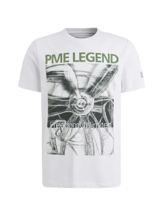PME Legend - single jersey bright white - Gr. - M