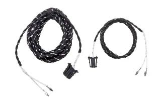 Original Kufatec Adapter Kabel Kabelbaum Lautsprecher aktiv Soundsystem für Audi A3 8V / Audi Q2 GA