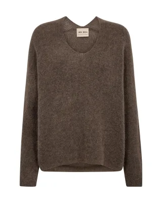 MOS MOSH - MMThora V-Neck Knit - Gr. - XS