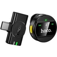 hoco. Elektrorasierer Hoco L21 kabelloses Mikrofon USB-C Schwarz