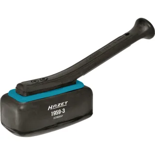 HAZET Klebschlag-Hammer 70 x 140 mm Schwarz - 1959-3