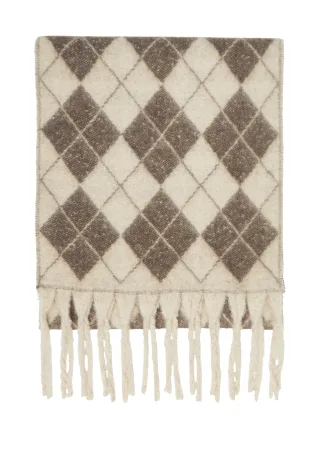 comma - Tuch braun/beige - Gr. - ONESIZE