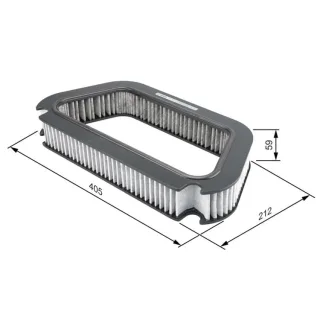 Bosch Aktivkohle-Innenraumfilter Audi A8