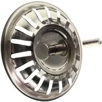 Blanco Siebventil BLANCO 119146 UNIVERSAL Siebkorb Ø 79mm mit Hubstange inkl. Dichtung
