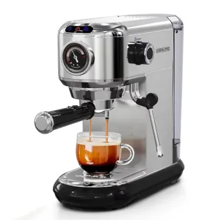 [EU Direct] CAFELFFE MK-601 20 Bar Espresso Coffee Machine 2-In-1 Powder & ESE Pods Filter System PID Temp Control Hot &