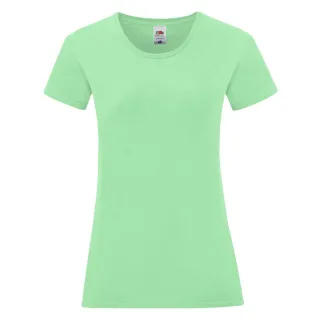Fruit of the Loom - "Iconic" T-Shirt für Damen (Minzgrün)