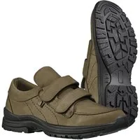Schmidt Nubukleder Wanderschuh (wasserabweisend Klettverschluss) Outdoorschuh Herren