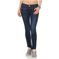 Herrlicher Slim-fit-Jeans Pitch slim Reused Denim dull