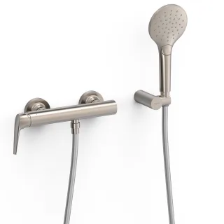 Tres Einhebel Brausemischer Anti Kalk Handbrause: Ø 110 mm , 28116701AC 28116701AC
