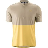 Gonso Radtrikot Adventure Jersey Halfzip M Herren Fahrradtrikot, modernes Half-Zip Trikot mit Rückentasche