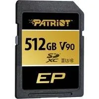 EP 512 GB SDXC, Speicherkarte schwarz, UHS-II U3, Class 10, V90