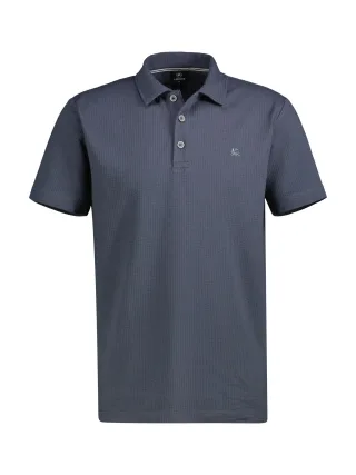 LERROS - POLO-KNOPF LAVA GREY - Gr. - XXL
