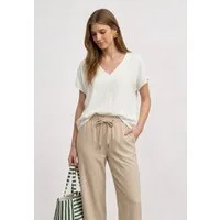 STREET ONE Shirtbluse mit V-Ausschnitt