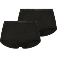 sloggi Midislip Basic+ (2er Pack) perfekter Sitz, Baumwollmix, weiche Nähte, elastisch