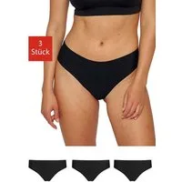SNOCKS Hipster Panties aus Mikrofaser Damen (3-St) ohne Nähte, unsichtbar unter deiner Kleidung