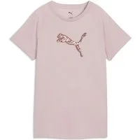 PUMA T-Shirt ESS SEQUINS TEE Kurzarmdesign, mit Rundhalsausschnitt, sportlicher Stil, Regular Fit