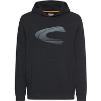 camel active Kapuzensweatshirt mit Kapuze, Logo-Print, Baumwolle