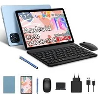 TABWEE T9 2026 11" FHD Android 16 WiFi mit Tastatur/Maus/Hülle Tablet (11", 128 GB, Android16, FHD Display, Widevine L1, Gemini AI, 13 MP, 8000 mAh, Wifi)