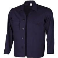 Qualitex Workwear Arbeitsjacke lange basic Werkstattjacke -BW 240 g - waschbar, aus reiner Baumwolle (1-St) Langjacke mit 5 Taschen - Blickdicht - Strapazierfähig - Pflegeleicht