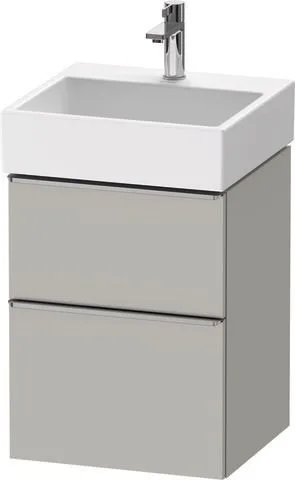 Duravit D-Neo Waschtischunterbau wandhängend Betongrau Matt 484x442x625 mm - DE4370070070000 DE4370070070000