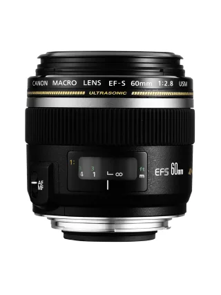 Canon EF-S 60mm 1:28 Makro USM schwarz