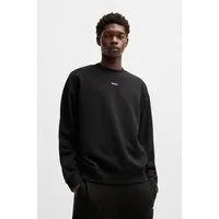 HUGO Sweatshirt Dapocrew Rundhalsausschnitt, Relaxed Fit, Logo-Druck
