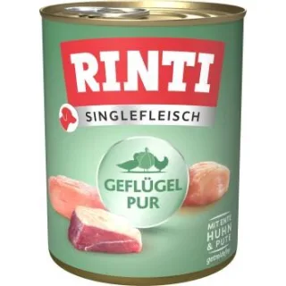 RINTI Singlefleisch Geflügel pur 6x800 g