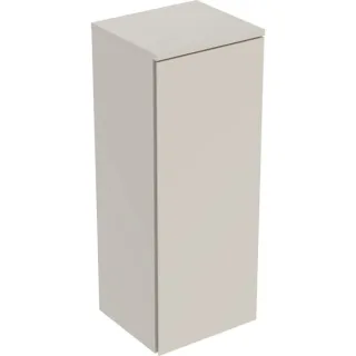 Geberit Renova Plan Mittelhochschrank mit einer Tür: 33x85x29.7cm, sandgrau / lackiert, 504044DB1 504044DB1